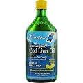 Carlson Labs Norwegian Cod Liver Oil (Lemon, 16.9 Ounces)