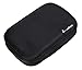 WODISON Zipper Carry-on Travel Jewelry Case Organizer with Removable Pouch Black