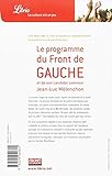 Image de Le Programme Du Front de Gauche (Librio Document) (French Edition)