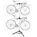 Bikehand Indoor 2 Bike Bicycle Vertical Gravity Hanger Floor Parking Rack Storage Stand for Garages or Apartments Nook Hook for Bicycles – Hanging Your Road, Mountain or Hybrid Bikesthumb 3
