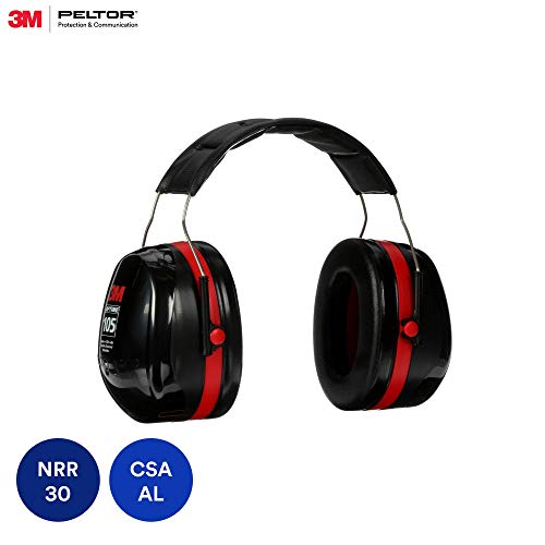 3M PELTOR Optime 105 Earmuffs H10A, Over-the-Head