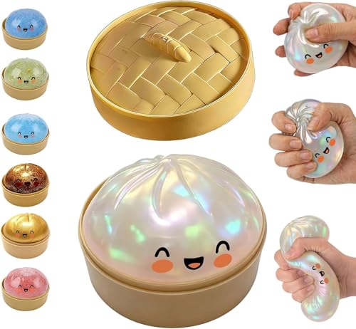 ORCHID M® Big Squishy,Squishies, Squishies, Colorful Stress Fidget, Soft Squeeze Decompression Dough, Sensory Stress Ball Squeeze Toys
