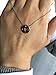 Monily Friends Gift Compass Necklace S925 Sterling Silver Dainty Disc Pendant Necklace Women Fine Jewelry