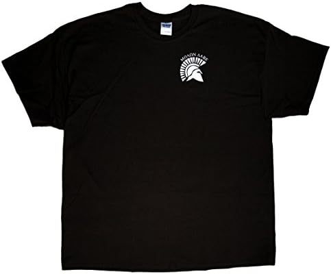 Molon Labe Shop Men's Molon Labe Shirt with Spartan Helmet Large Black