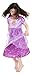 Disney Girls' Big Princess Fantasy Gown, Rapunzel-Purple, 4