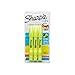 SHARPIE Accent Gel Highlightes, Fluorescent Yellow, 3 Highlighters (1780474)