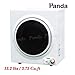 Panda Portable Compact Stainless Steel Tumble Dryer Apartment Size 110v 13lbs/3.75 Cu.ft. PAN760SF