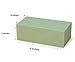 Premium Wet Floral Foam Blocks - Green Styrofoam Wet Foam Blocks, Florist Foam Flower Arrangement Supplies, 2.87 x 3.87 x 8.87 inches - 6/Pkg.