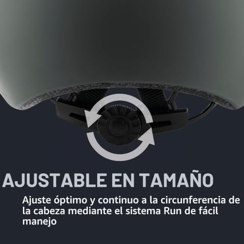 Unissex - Adultos, capacete de bicicleta HAARLEM, cinzento-café mate, 52-57 cm