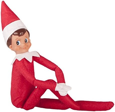 Christmas Day Kids toys elf on the shelf Red Boy