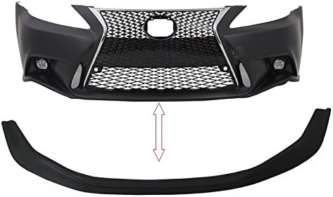 KITT FBLLXIS200 Front Bumper Spoiler Lip Sport