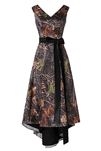 camo homecoming dress