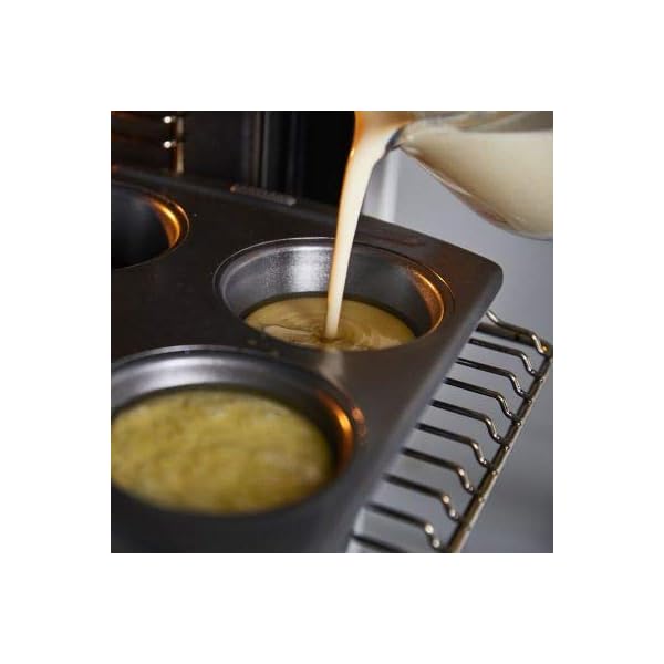 Lakeland-Bakeware-6-Round-Hole-Deep-Yorkshire-Pudding-Tray-Baking-Tin Lakeland Bakeware 6 Round Hole Deep Yorkshire Pudding Tray Baking Tin