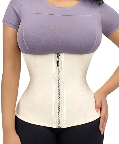 ashlone latex waist trainer corset