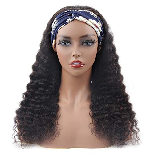 Deep-Wave-Curly-Headband-Wig-Human-Hair-BLY-22-Inch-180-Density-Full-Virgin-Hair-with-5-Fashion-Headbands-Glueless-Wig-For-Women-Natural-Black-Color