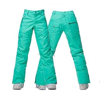 womens teal snow pants