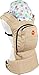 Mo+m Ergonomic Baby Sling Carrier w/ Mesh Cooling Vent, Hood & Pockets (Desert Tan)