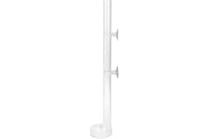 TNFEEON Acrylic Shrimp Feeder Tube, Ornamental Aquarium Feeding Tube Fish Food Container Set with Sucker Hook Fish Tank Accessories(20cm)