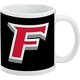 GRAPHICS & MORE Fairfield University Secondary Logo Ceramic Coffee Mug, Novelty Gift Mugs for Coffee, Tea and Hot Drinks, 11oz, White