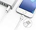 Lightning Cable, [Apple MFi Certified] JOTO Lightning to USB Cable (3.3ft 1m long), Data Sync Charge Cable for iPhone 6S 6 Plus 6, iPad Pro, Air 2, mini 4, iPod touch 5 6th gen, nano 7th gen (White)