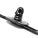 YiFeng Lockable Dildo Penis Mouth Gag with Lock Bondage Leather Strap On BDSM Adult Sex Toy (Short)