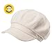 Siggi Newsboy Cabbie Cap Visor Beret Baker Hat Painter Caps for Women Beige