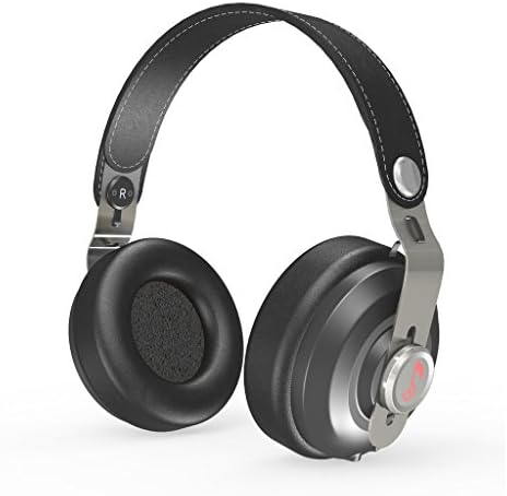 SoundPie Over-The-Ear Wireless CSR 4.0 Bluetooth Headphones with Built-in Mic and 15 Hour Battery Compatible with iPhone Samsung PC TV Smartphones (Black)