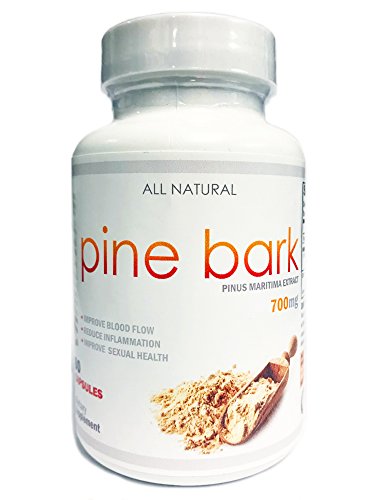VH Nutrition | Pine Bark Extract | 700mg 60 Count | Blood flow Supplement