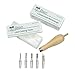 American Educational Products A-120100 ABIG Lino Cutting Tool Set with 6 Blades, Plastic Storage Box and Nib Compartment