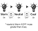 MSLPro 60 Watt Equivalent Trio Warm, Soft White, Daylight A19 LED Light Bulb, Color Change