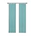 PAIRS TO GO Montana Modern Decorative Tab Top Window Curtains for Bedroom or Living Room (2 Panels), 30