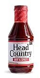 Head Country Bar-B-Q Sauce - Hot & Spicy, 20 oz