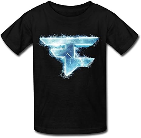 Geek Faze Clan Template T-shirt Black For Youth