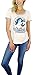 DC Comics Womens Wonder Woman Burnout Ringer Tee (Small, Peach)