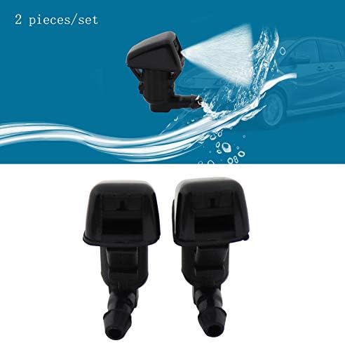 2 x Windshield Washer Wiper Water Spray Nozzle Jets Fit for 2008-2011 Ford Focus