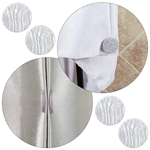 Jetec 6 Pairs Curtain Weights Shower Curtain Drapery