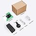 Luowice Hidden Camera Mini Spy Camera Indoor WiFi 1080P HD Wireless Portable Small Nanny Cam with Two-Way Audio and Night Vision Motion Detection IP Security Camera Built-in Battery Cloud Storage, Black