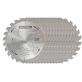 wesleydrill 12 Packs Circular Saw Blade