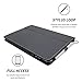 iPad Air 2 Case, Snugg Executive Black Leather Smart Case Cover Apple iPad Air 2 Protective Flip Stand Cover with Auto Wake/Sleep