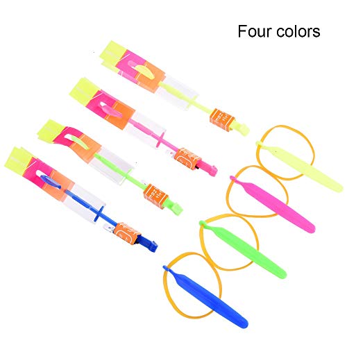Rocket Copters,32 Pcs Arrow Helicopter LED Flying Toy for Kids