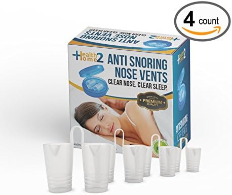 Anti Snoring Nose Vents: Snore Reducing Aids Snore Relief Sleep Aid Device for Stuffy Nose, Nasal Reliever Sleeping Aid by Health2Home