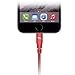 Tech Armor Apple MFi Certified Lightning Cable to USB A - 6FT Red - Tough-Braided Extra-Strong Jacket - Sync/Charge iPhone & iPad