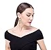 Jstyle Jewelry Surgical Stainless Steel Tri-color Big Hoop Earrings for Women (50mm Diameter)