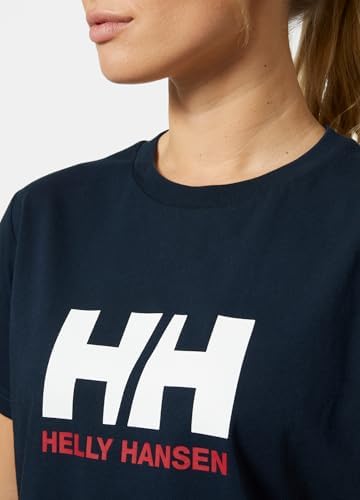 Maglietta con Il Logo W HH 3.0 Donna, Blu Navy, M