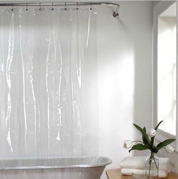 Amazon Com Beauty Mall No More Mildew Shower Curtain Liner Heavy