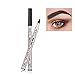 Eyebrow Pen Frola Waterproof Smudg-proof Eyebrow Pencil Brown Makeup Pencil(3# Dark Grey)