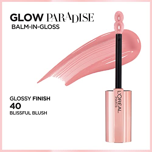L'Oreal Paris Glow Paradise Hydrating Lip BalminGloss with Pomegranate Extract & Hyaluronic