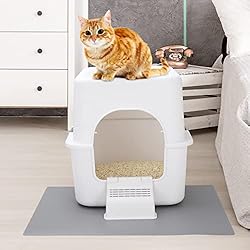 Sfozstra Cat Litter Box with Lid, Fully Enclosed
