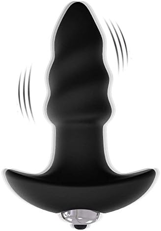 Adult Novelty Practical Jokes Gag Toy, A N A L Plug Set, 4 Pcs 4 Size Comfortable Smooth Silicone Trainer Toys for Beginner &amp; Advanced Men &amp; Women, Black
