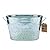 Rustic Farmhouse Cheers Drink Tub by Twine â€“ Large Galvanized Metal Drink Tub (6.3 gal.)